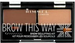 Rimmel London Brow This Way Brow Sculpting Kit - 003 Dark Brown -GlowBelle Verkoopwinkel 1200x695 2