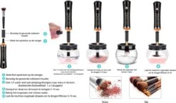 MaMo Subliem - Elektrische Make Up Kwasten Reiniger - Cadeau Tip - Brush Cleaner - Make-up Borstel Reiniger - Make Up Kwasten Reiniger - Wassen - Föhnen - Hygiëne - Make-up Kwastenreiniger -GlowBelle Verkoopwinkel 1200x704 6