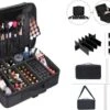 Visagie Kappers Koffer - Make Up Cosmetica Tas - Beauty Case - Groot 41 X 31 X 14 Cm