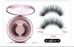 Nepwimers Zonder Lijm | Magnetische Wimpers | Eyeliners | Diamond Wimpers | Pincet | Wimperset | Model Diamond | Fake Lashes | M5 Lashes Diamond Set | Herbruikbare Wimpers | 3D Wimpers | Kit | Waterbestendig | Natuurlijke Wimpers | Waterproof -GlowBelle Verkoopwinkel 1200x753 2