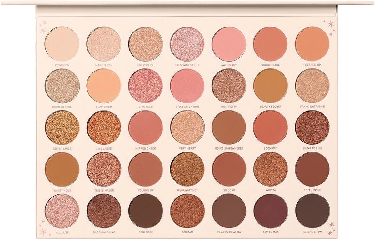 Morphe 35X Big Primpin’ Artistry Palette - Sterk Gepigmenteerd - Oogschaduw - Super Blendable 1 Morphe 35X Big Primpin’ Artistry Palette - Sterk Gepigmenteerd - Oogschaduw - Super Blendable