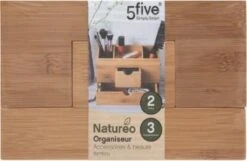 Sieraden/make-up Organizer Met 3 Vakken En 2 Lades 24 X 14,5 Cm Van Bamboe - Sieradenkastje - Make-upkastje - Organizers 9 Sieraden/make-up Organizer Met 3 Vakken En 2 Lades 24 X 14,5 Cm Van Bamboe - Sieradenkastje - Make-upkastje - Organizers -GlowBelle Verkoopwinkel 1200x782 5