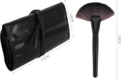 Make-up Kwasten Set - Professionele Kwasten - 24-delig Met Tasje - Cosmetica Kwasten - Zwart - Rheme -GlowBelle Verkoopwinkel 1200x792 1