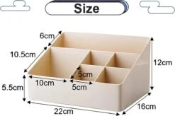 Merkloos Make-Up Organizers - Opbergdoos - Cosmetica - Beige - Sieraden - Nagelak - Make Up Organizer - Make Up Organizers -GlowBelle Verkoopwinkel 1200x798 1