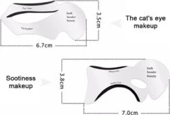 GEAR 3000® Eyeliner Stempel - Stamp - Stencil - Wing - Sjabloon - Smokey Eyes - Herbruikbaar 2 Stuks 7 GEAR 3000® Eyeliner Stempel - Stamp - Stencil - Wing - Sjabloon - Smokey Eyes - Herbruikbaar 2 Stuks -GlowBelle Verkoopwinkel 1200x813 4