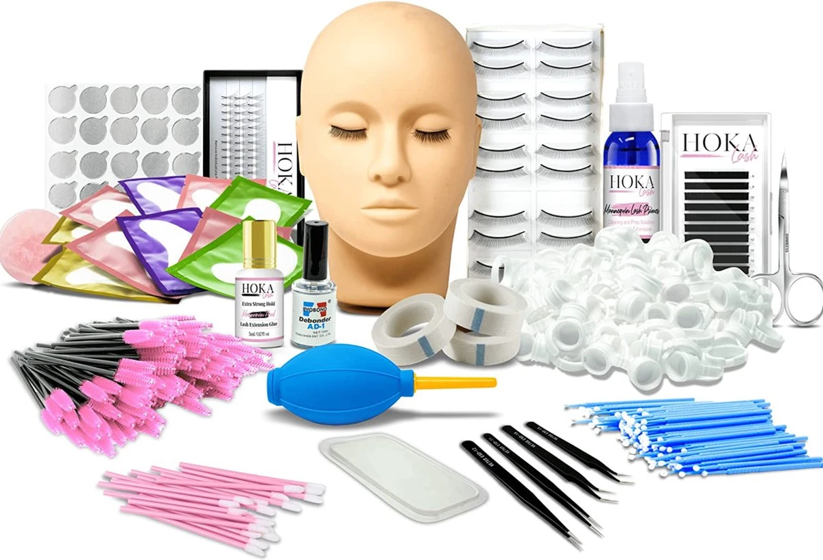 Merkloos Wimper Trainings Set Wimperuitbreidingskit Schoonheidsspecialiste Benodigdheden Mannequin 1 Merkloos Wimper Trainings Set Wimperuitbreidingskit Schoonheidsspecialiste Benodigdheden Mannequin