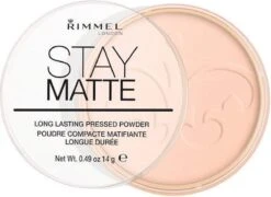 Rimmel London Rimmel - Stay Matte Matte Pressed Powder 14 G 002 Pink Blossom - -GlowBelle Verkoopwinkel 1200x873
