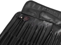 Make-up Kwasten Set - Professionele Kwasten - 24-delig Met Tasje - Cosmetica Kwasten - Zwart - Rheme -GlowBelle Verkoopwinkel 1200x898 3