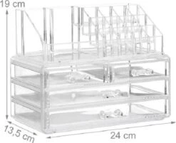 Merkloos Make-up Organizer - Tweedelig - Cosmetica Opbergdoos 11 Merkloos Make-up Organizer - Tweedelig - Cosmetica Opbergdoos -GlowBelle Verkoopwinkel 1200x976 3