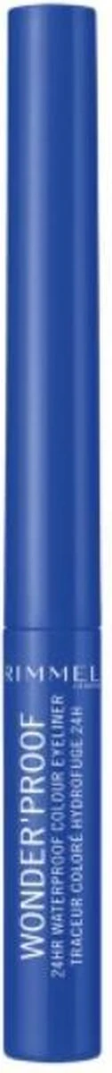 Rimmel London Rimmel Wonder'proof Liner Eyeliner - 005 Blue 10 Rimmel London Rimmel Wonder'proof Liner Eyeliner - 005 Blue - Afbeelding 10