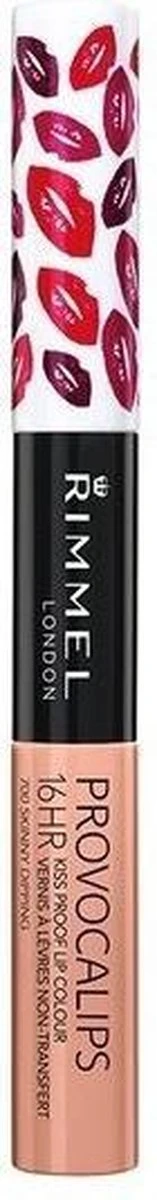 Rimmel London Provocalips Kiss Proof 16 Hr Liquid Lip - 700 Skinny Dipping - 7 Ml - Nude 15 Rimmel London Provocalips Kiss Proof 16 Hr Liquid Lip - 700 Skinny Dipping - 7 Ml - Nude - Afbeelding 15