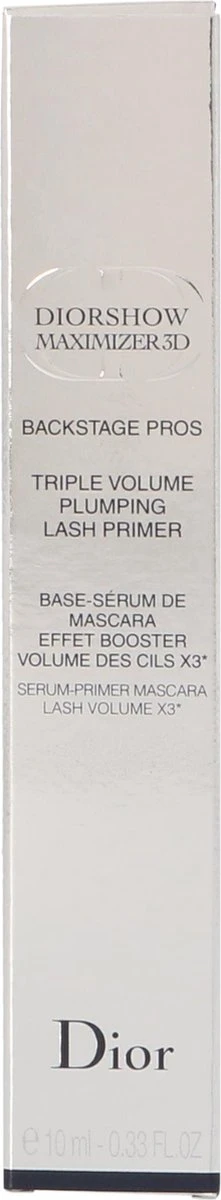 Dior Diorshow Maximizer Mascara Primer 3D - 10 Ml 3 Dior Diorshow Maximizer Mascara Primer 3D - 10 Ml - Afbeelding 3