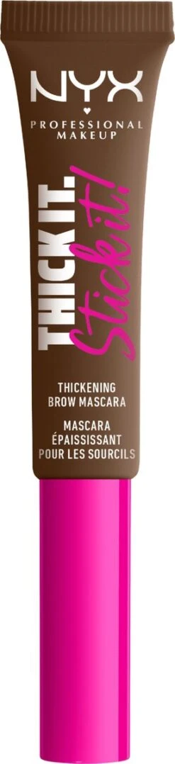 NYX Professional Makeup - Tick It. Stick It! Brow Mascara - #06-brunette 1 U