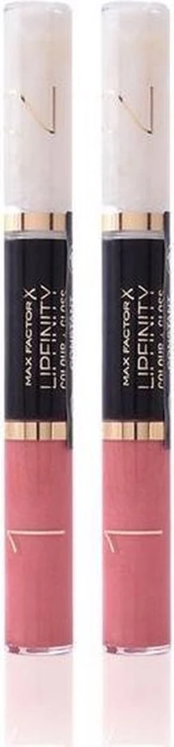 Max Factor Lipfinity Colour & Gloss Lipgloss - 570 Gleaming Coral -GlowBelle Verkoopwinkel 281x1200 2