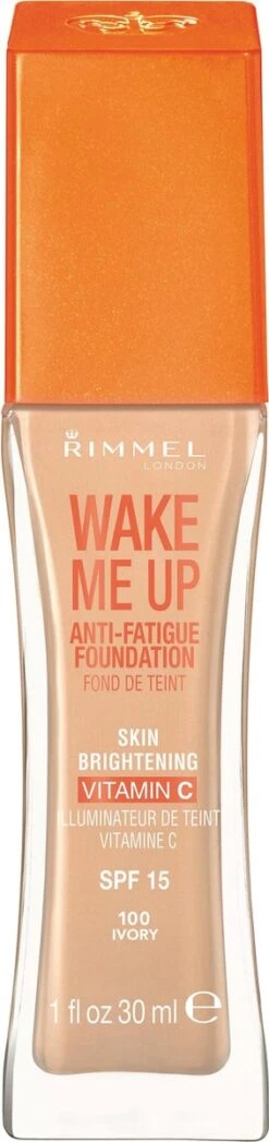 Rimmel London Rimmel - Wake Me Up Foundation With Vitamine C - Ivory -GlowBelle Verkoopwinkel 283x1200 2