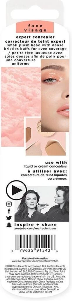 Real Techniques Expert Concealer Brush - Concealer Kwast -GlowBelle Verkoopwinkel 289x1200 12