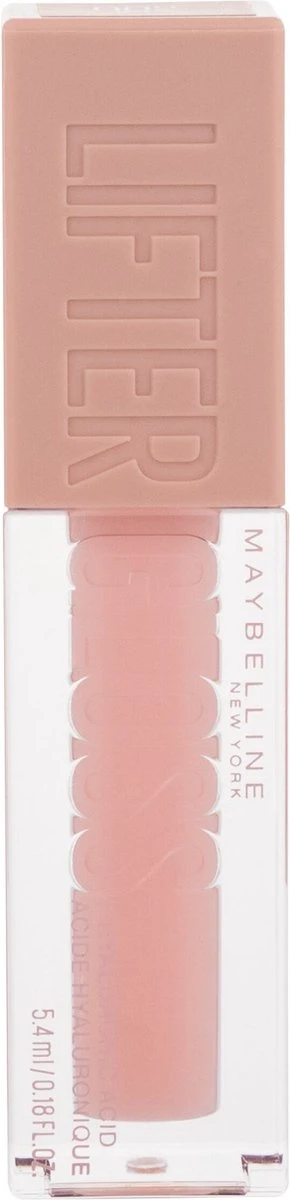 Maybelline Lifter Lipgloss - 002 Ice (met Hyaluronic Acid) 4 Maybelline Lifter Lipgloss - 002 Ice (met Hyaluronic Acid) - Afbeelding 4