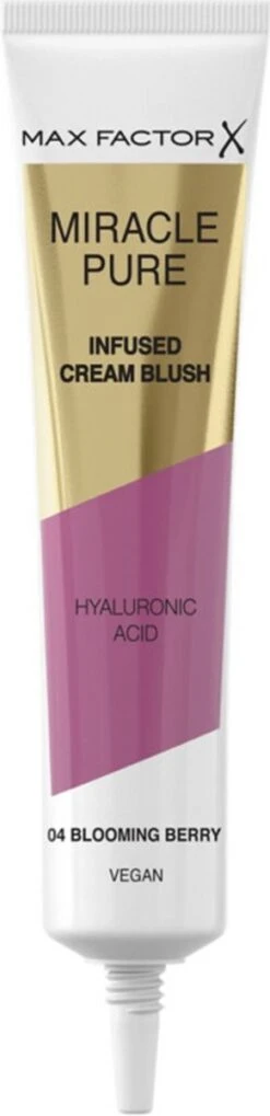 Max Factor Miracle Pure Vegan Blush - 004 Blooming Berry -GlowBelle Verkoopwinkel 291x1200 2