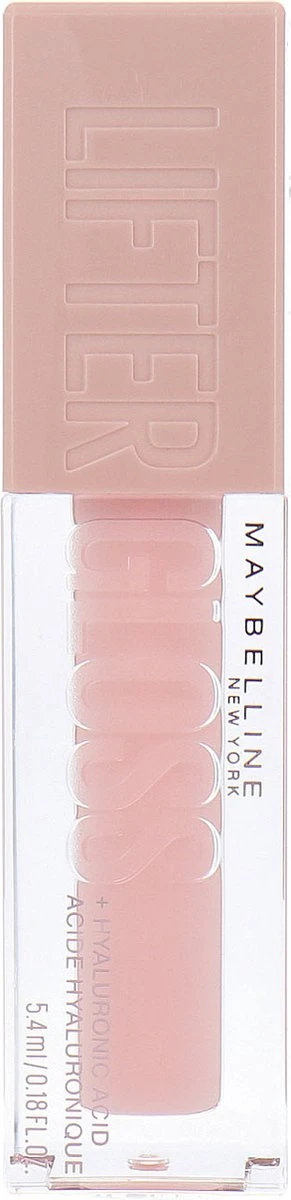 Maybelline Lifter Lipgloss - 002 Ice (met Hyaluronic Acid) 3 Maybelline Lifter Lipgloss - 002 Ice (met Hyaluronic Acid) - Afbeelding 3