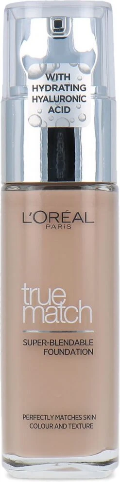 L’Oréal Paris - True Match Foundation - 2.R/C- Natuurlijk Dekkende Foundation Met Hyaluronzuur En SPF 16 - 30 Ml -GlowBelle Verkoopwinkel 300x1200 2