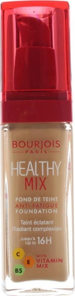 Bourjois Healthy Mix Anti Fatigue Foundation - 57 Halé -GlowBelle Verkoopwinkel 306x1200 1