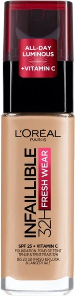 L'Oréal Paris Infaillible 24H Fresh Wear Foundation - 140 Golden Beige - Langhoudend 10 L'Oréal Paris Infaillible 24H Fresh Wear Foundation - 140 Golden Beige - Langhoudend -GlowBelle Verkoopwinkel 306x1200 2