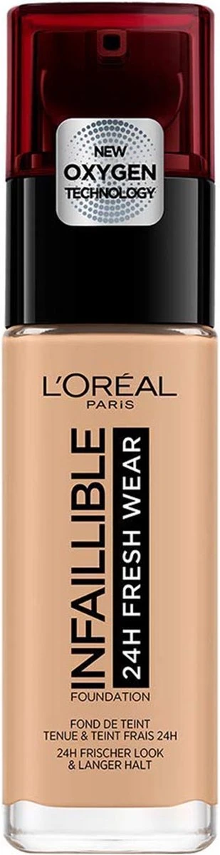 L'Oréal Paris Infaillible 24H Fresh Wear Foundation - 140 Golden Beige - Langhoudend 3 L'Oréal Paris Infaillible 24H Fresh Wear Foundation - 140 Golden Beige - Langhoudend - Afbeelding 3