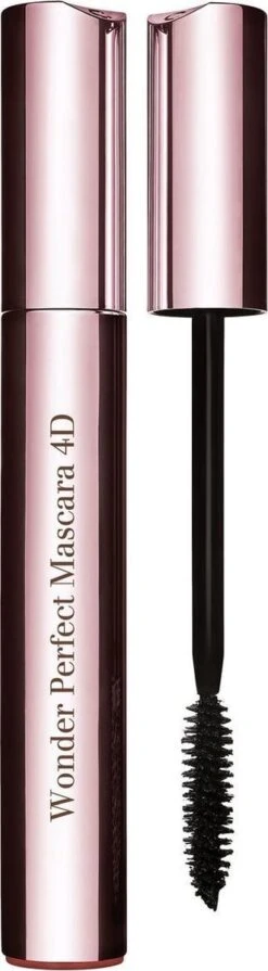 Clarins Wonder Perfect Mascara 4D Mascara - 01 Perfect Black - Zwart