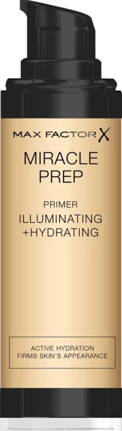Max Factor Miracle Prep Primer Illuminating & Hydrating - 000 Transparant - 30 Ml -GlowBelle Verkoopwinkel 342x1200