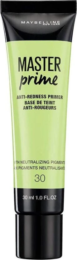 Maybelline Master Prime - 30 Anti Redness - Primer 23 Maybelline Master Prime - 30 Anti Redness - Primer -GlowBelle Verkoopwinkel 358x1200 3
