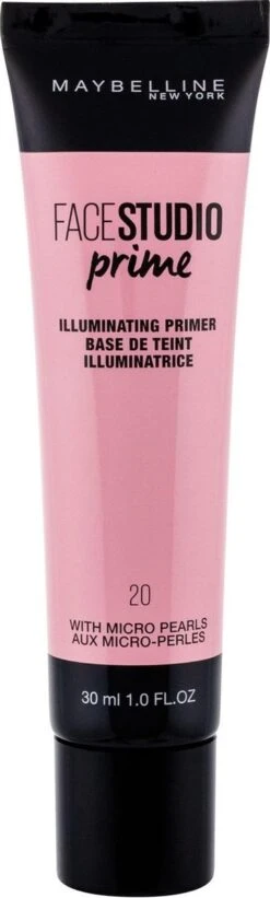 Maybelline Face Studio Primer - 20 Illuminating -GlowBelle Verkoopwinkel 361x1200 5