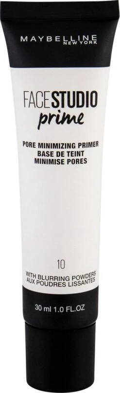 Maybelline Face Studio Prime - 10 Pore Minimizing Primer 23 Maybelline Face Studio Prime - 10 Pore Minimizing Primer -GlowBelle Verkoopwinkel 367x1200