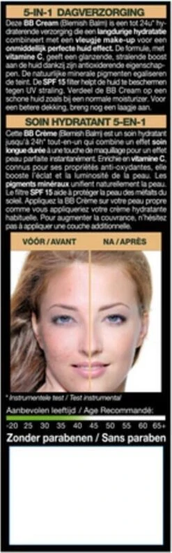 Garnier Face SkinActive - BB Cream Classic Light 5-in-1 Dagverzorging - 2x 50 Ml -GlowBelle Verkoopwinkel 374x1200 3