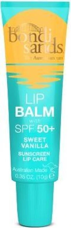 Bondi Sands - SPF 50+ Sunscreen Lip Balm Sweet Vanilla -GlowBelle Verkoopwinkel 375x1200 2