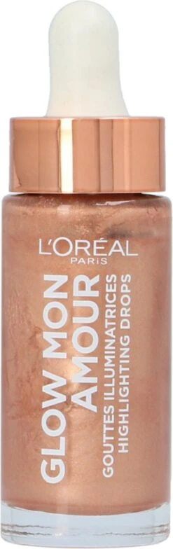 L'Oréal Paris Glow Mon Amour Highlighter Drops - 02 Loving Peach -GlowBelle Verkoopwinkel 378x1200