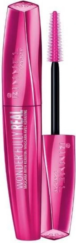 Rimmel London Wonder'fully Real Mascara - 001 Black -GlowBelle Verkoopwinkel 379x1200 4