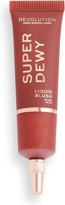 Makeup Revolution - Superdewy Liquid Blusher - Blush Me Up