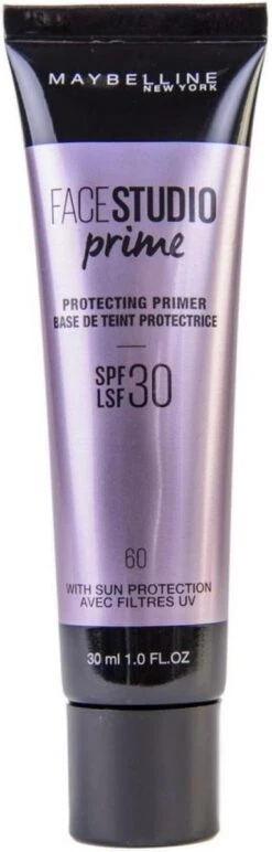 Maybelline Facestudio Primer - Protecting Primer SPF30 - 30ml 12 Maybelline Facestudio Primer - Protecting Primer SPF30 - 30ml -GlowBelle Verkoopwinkel 384x1200 1