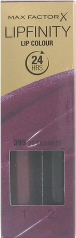 Max Factor Lipfinity 24HR Lip Colour Lipgloss - 395 So Exquisite -GlowBelle Verkoopwinkel 386x1200 7