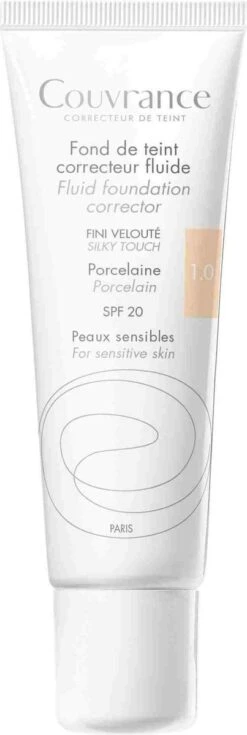 Avene Couvrance Fluid Foundation Corrector SPF20 30ml -GlowBelle Verkoopwinkel 403x1200