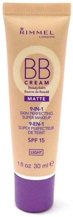Rimmel London BB Cream 9-in-1 Matte Skin Perfecting Super Makeup - Light - BB Cream 6 Rimmel London BB Cream 9-in-1 Matte Skin Perfecting Super Makeup - Light - BB Cream -GlowBelle Verkoopwinkel 406x1200 3