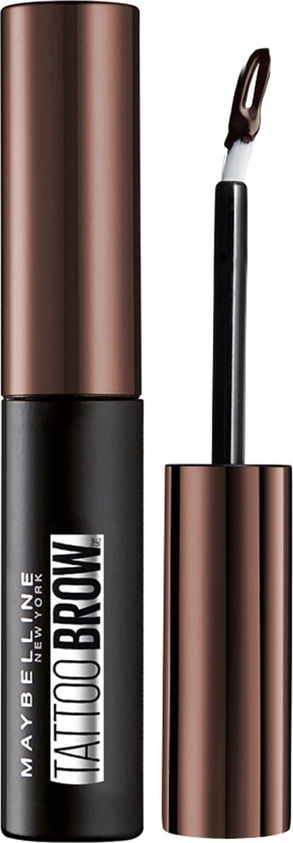 Maybelline New York Tattoo Brow Peel-Off Wenkbrauwgel - 2 Medium Brown - Bruin 14 Maybelline New York Tattoo Brow Peel-Off Wenkbrauwgel - 2 Medium Brown - Bruin - Afbeelding 14