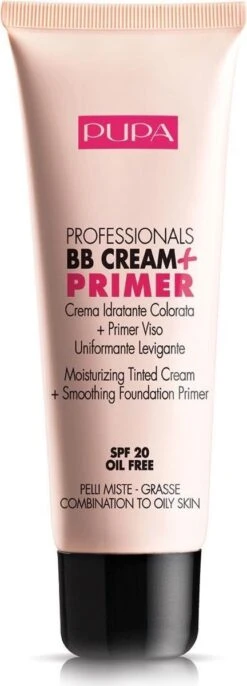 Pupa Milano BB Cream + Primer For Combination To Oily Skin - 001 Nude -GlowBelle Verkoopwinkel 432x1200 1