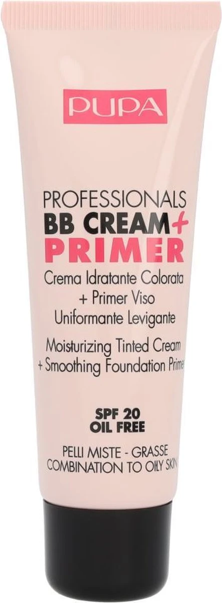Pupa BB Cream + Primer For Combination To Oily Skin - 002 Sand 7 Pupa BB Cream + Primer For Combination To Oily Skin - 002 Sand - Afbeelding 7