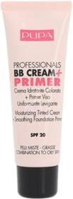Pupa Milano BB Cream + Primer For Combination To Oily Skin - 001 Nude -GlowBelle Verkoopwinkel 444x1200 3