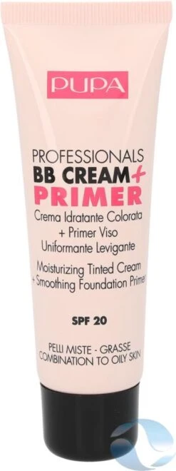 Pupa BB Cream + Primer For Combination To Oily Skin - 002 Sand 20 Pupa BB Cream + Primer For Combination To Oily Skin - 002 Sand -GlowBelle Verkoopwinkel 449x1200