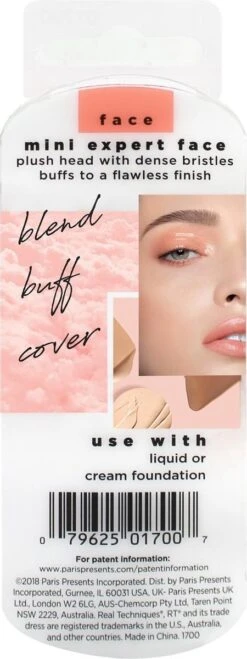 Real Techniques - Brushes Base Mini Expert - Travel Makeup Brush -GlowBelle Verkoopwinkel 450x1200 2