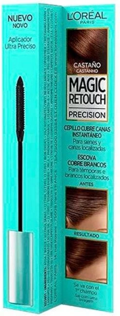 L'oréal Paris Magic Retouch Cepillo Cubre Canas #castaño 8 Ml -GlowBelle Verkoopwinkel 457x1200 6