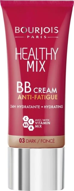 Bourjois Healthy Mix BB Cream Anti Fatigue - 03 Dark Beige -GlowBelle Verkoopwinkel 465x1200 5