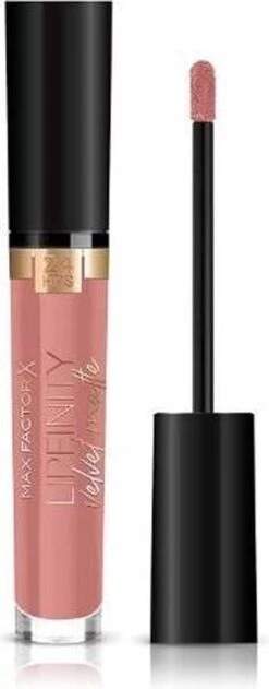Max Factor Lipfinity Velvet Matte Lippenstift - 015 Nude Silk Nude -GlowBelle Verkoopwinkel 470x1200 2